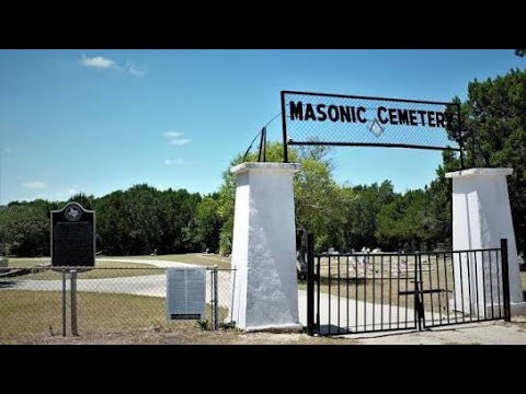 Video Boggy Creek Masonic Cemetery: Guided Tour with the Caretaker. Austin, Texas History.