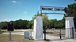 Boggy Creek Masonic Cemetery: Guided Tour with the Caretaker. Austin, Texas History.