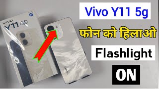 Vivo Y11 5g flash light setting smart flash light/shake to turn on flashlight in Vivo Y11 5g screenshot 2