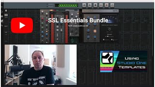 Using SSL 360 console plugin with Studio One and SSL channel strip.