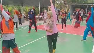 Senam pendinginan Jiwa yang Bersedih bersama ibu-ibu KSN Mampang kota Depok