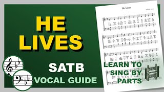 HE LIVES Vocal SATB Bb Major