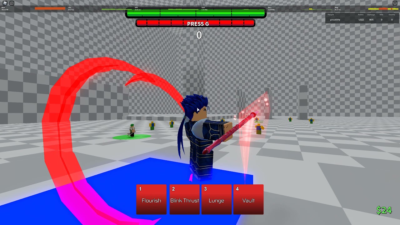 Lancer ABA (Anime Battle Arena) showcase