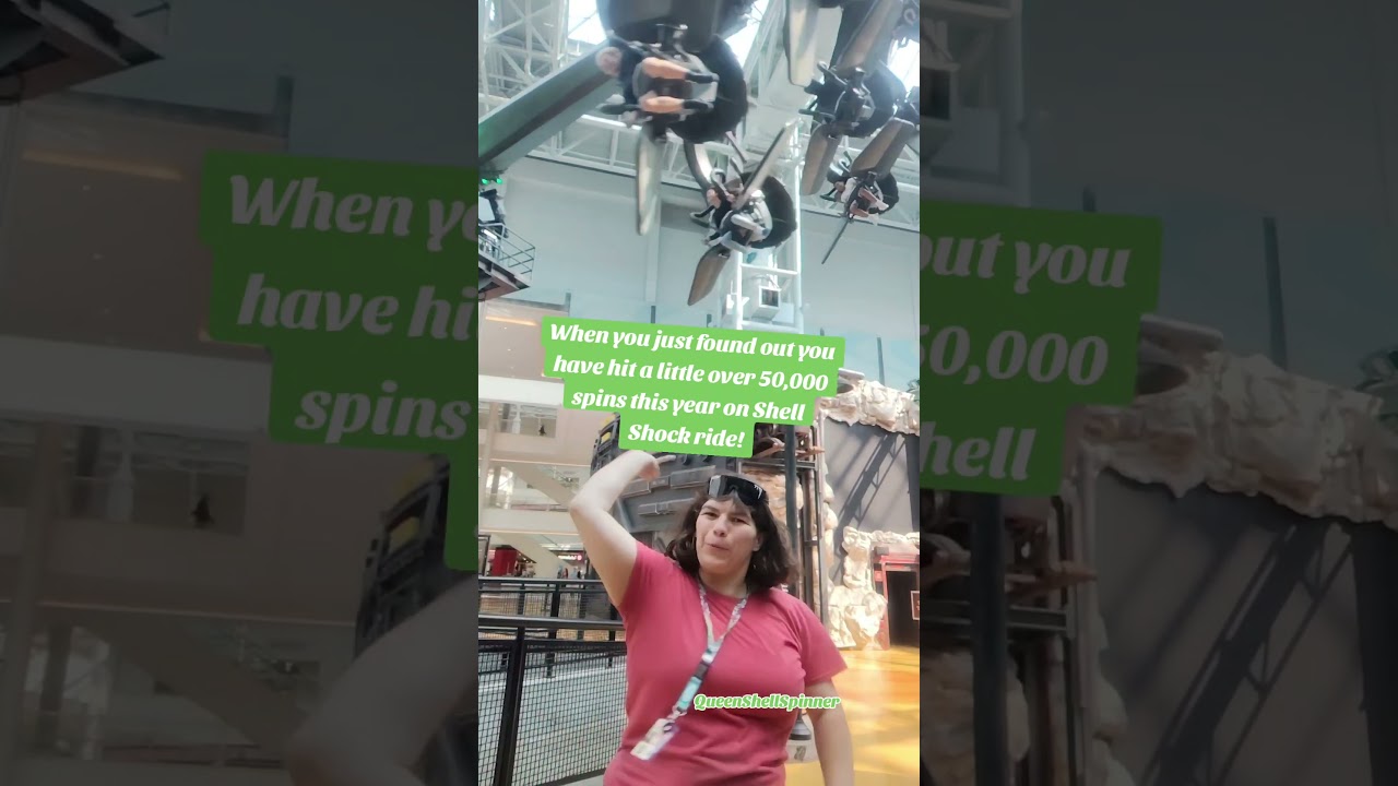 Done over 50,000 spins this year so far on the TMNT Shell Shock ride from Jan-September 2024!