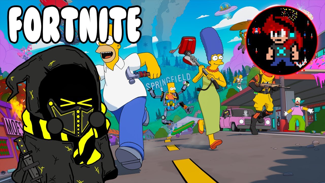 THE SIMPSONS!! [ Fortnite ] - YouTube