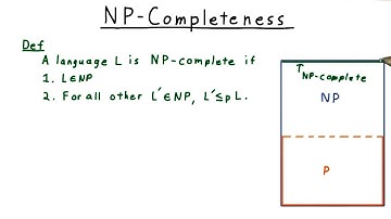 NP Completeness - Georgia Tech - Computability, Complexity, Theory: Complexity