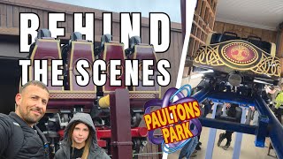 THEME PARK BEHIND THE SCENES | PAULTONS PARK