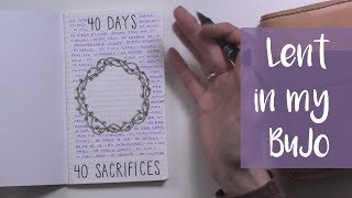 Lenten BuJo Ideas