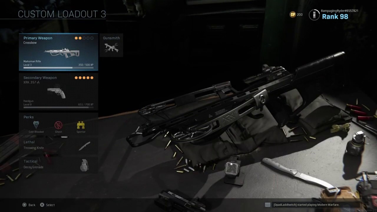 How to Unlock the Crossbow FAST Call of Duty Modern Warfare (TIPS AND TRICKS)