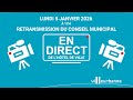 Ref:fLSRCaq0WlQ Conseil municipal du lundi 5 janvier 2026