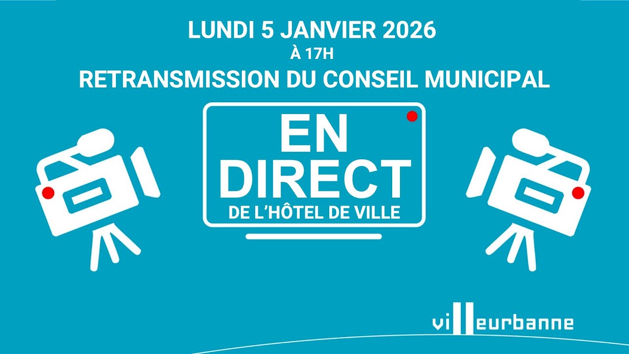 Conseil Municipal du lundi 5 janvier 2026