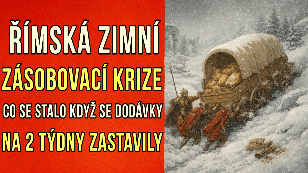 Římská zimní zásobovací krize: Co se stalo, když se dodávky na 2 týdny zastavily