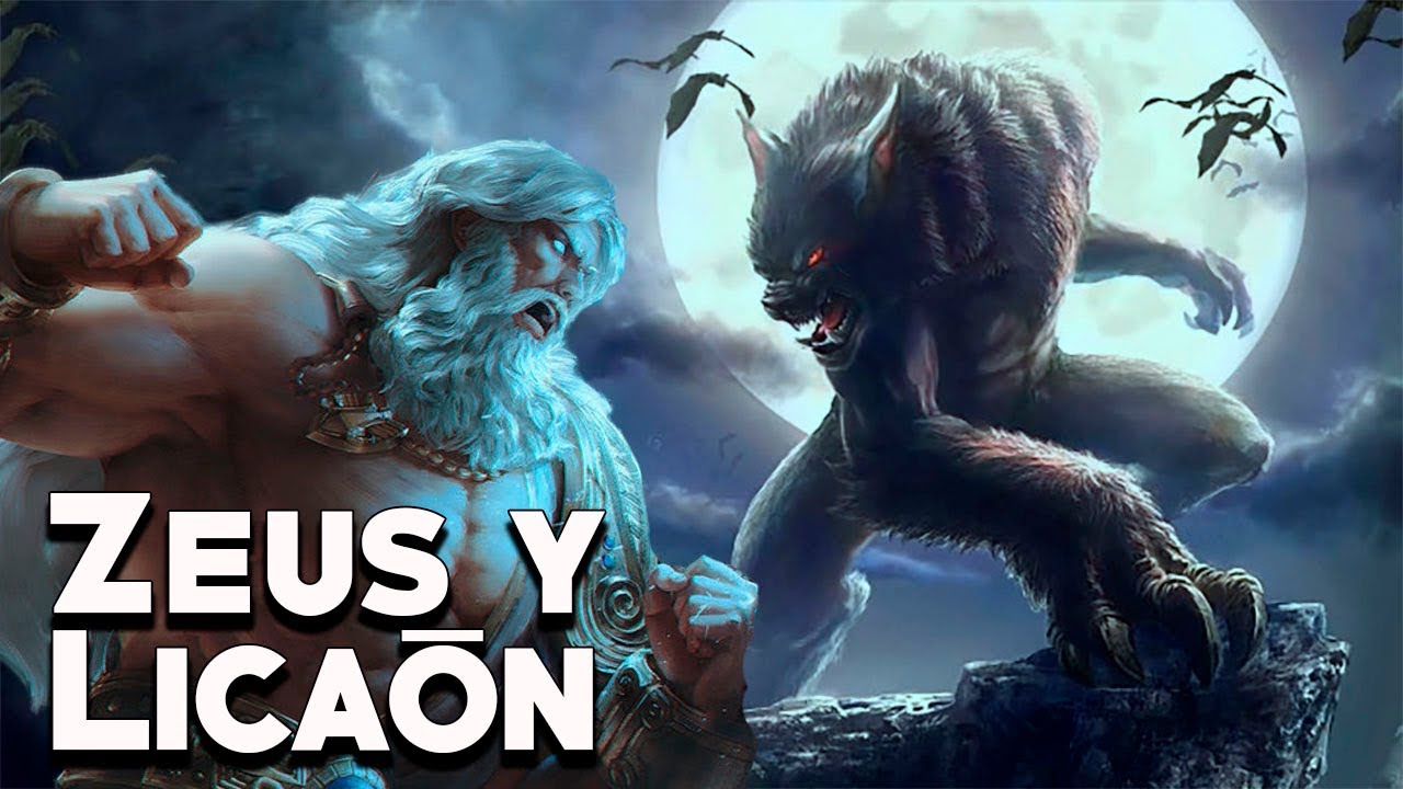 Zeus y Licaón: El Origen del Hombre Lobo - Mitología Griega - Mira la  Historia - YouTube