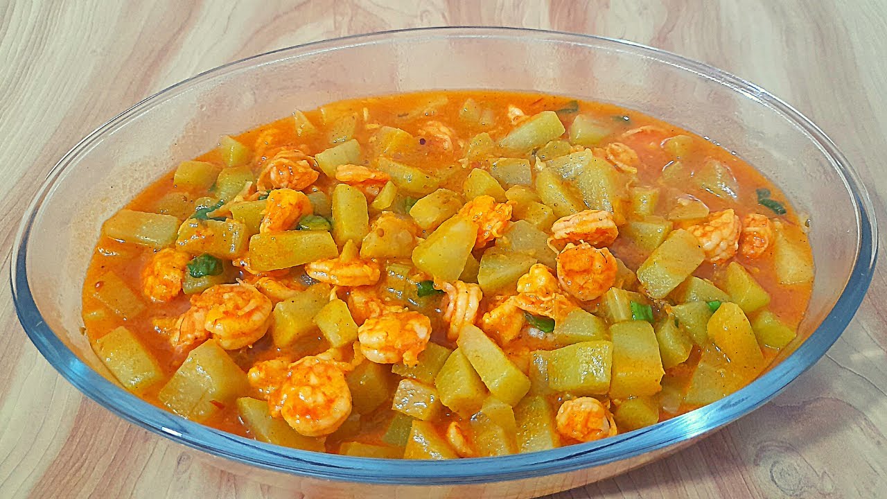 Camarão Com Chuchu Muito Fácil De Fazer!