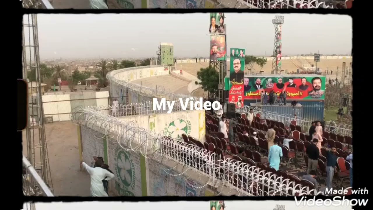 Preparation of PTI Multan jalsa l Pakistan