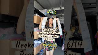 What Sold on Poshmark, eBay and Depop This Weekend 6/12-6/14