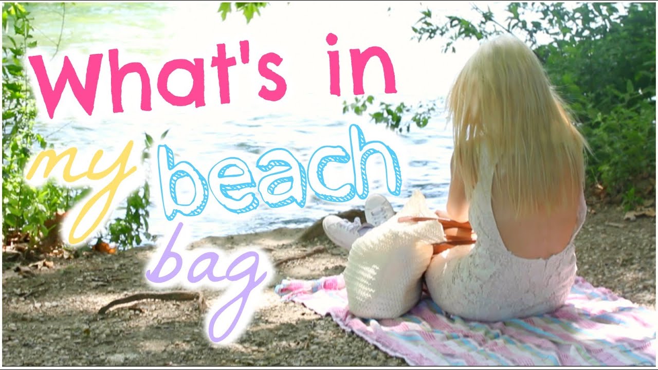 [ Tag n°53 ] : What's in my beach bag ♡ 2015