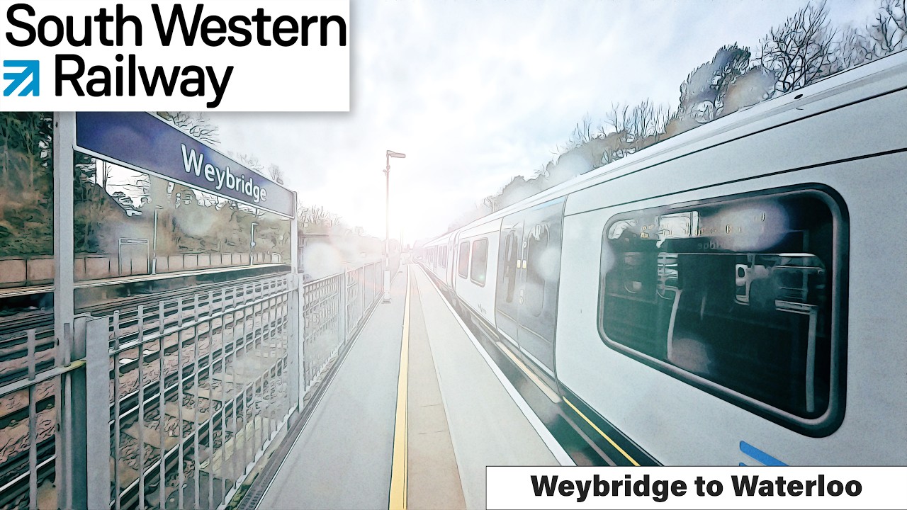 South Western Railway – Weybridge to London Waterloo | 1h 23m