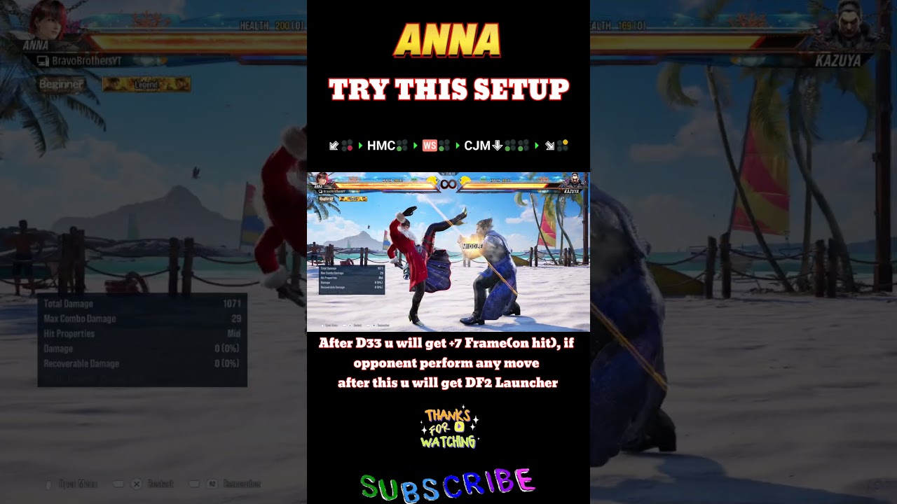 Anna setup guide tekken8 I Anna tips and tricks tekken8#Anna#Tekken8#Setup