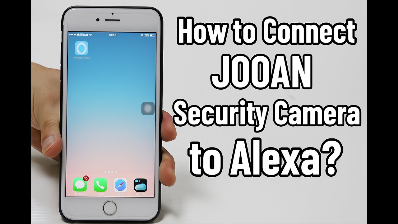 How to Connect JOOAN Security Camera to Alexa? (English)