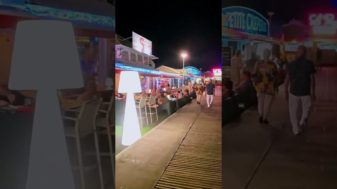 Night Lights Marina Saint Francois Guadeloupe