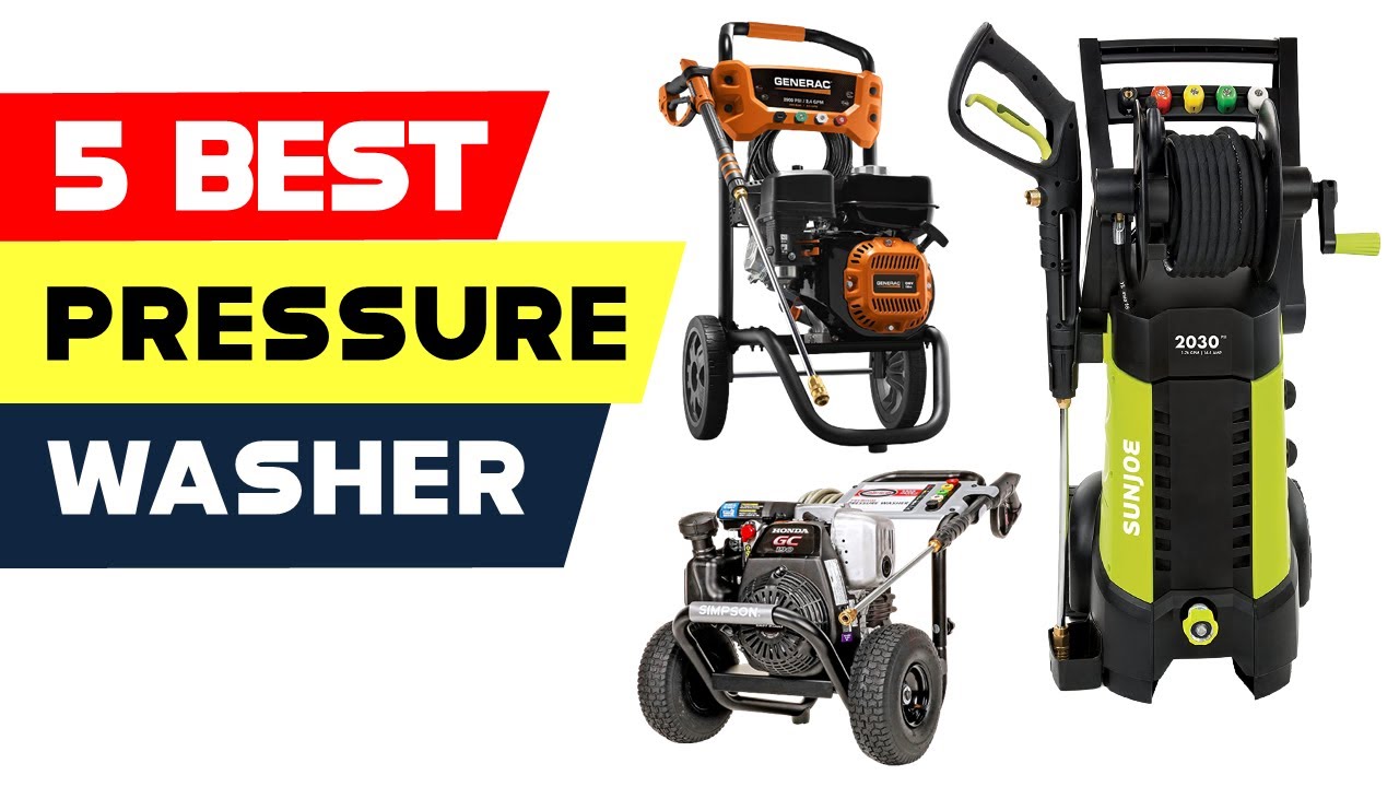 Top 5 Best Pressure Washers Reviews of 2024