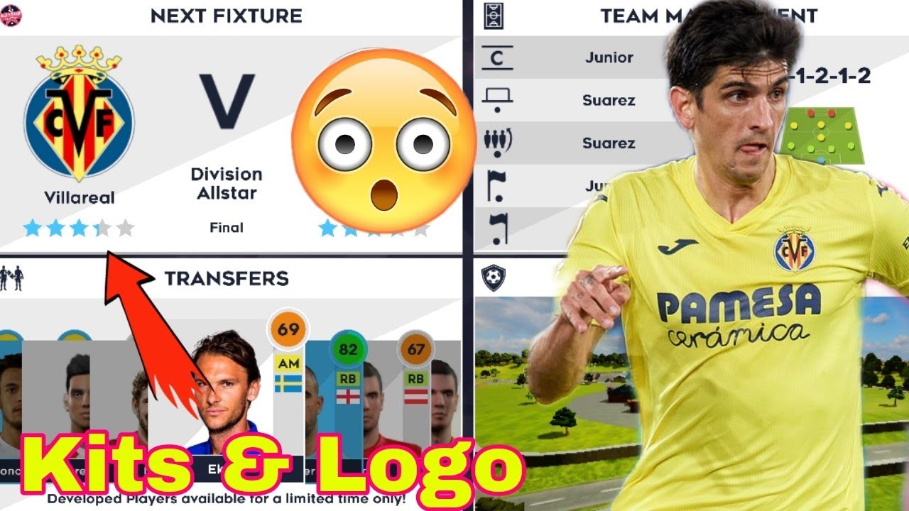 Make Villareal Team Kits & Logo 2021/2022 | Dream League Soccer 2021