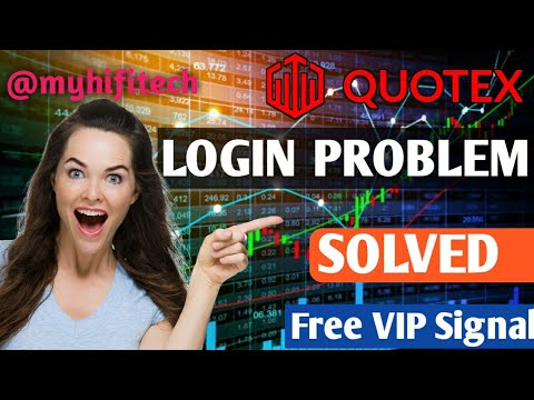 Quotex Login Problem Solved || Quotex Free VIP Signal in Telegram #quotex #myhifitech