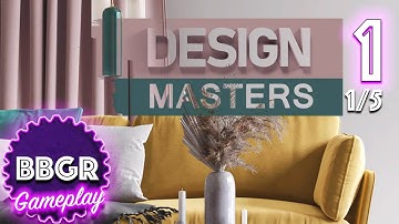 Design Masters - home decor (Levels 1-10)  - Review 1/5, Game Play Walkthrough No Commentary 1