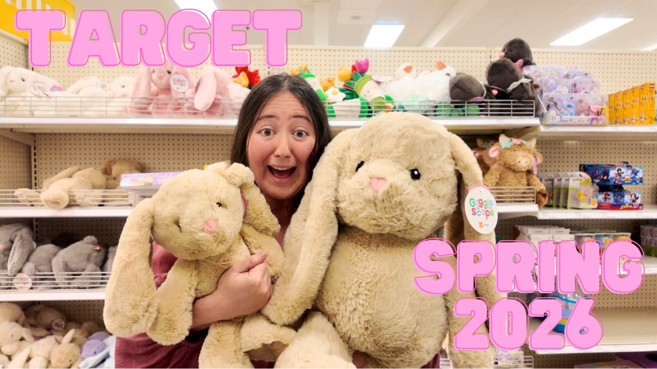 Target Easter 2026 🐰 Jellycat Bunny Dupes, Easter Finds & Western Edit Try-Ons