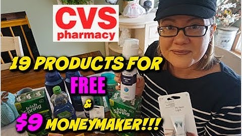 CVS HAUL 10/20 - 10/26 | 19 PRODUCTS FOR FREE & A $9 MONEYMAKER!!! 😱