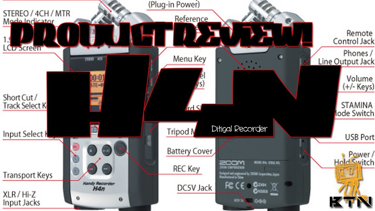 Product Review Unboxing Zoom H4N OnCamera DSLR Audio Kit YouTube