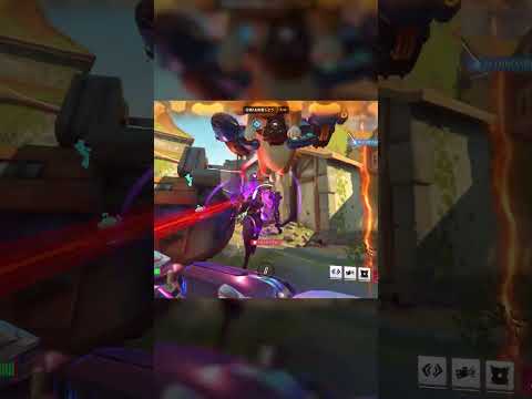 完璧なタイミングのナノDmonで大暴れ #overwatch #オーバーウォッチ #shorts