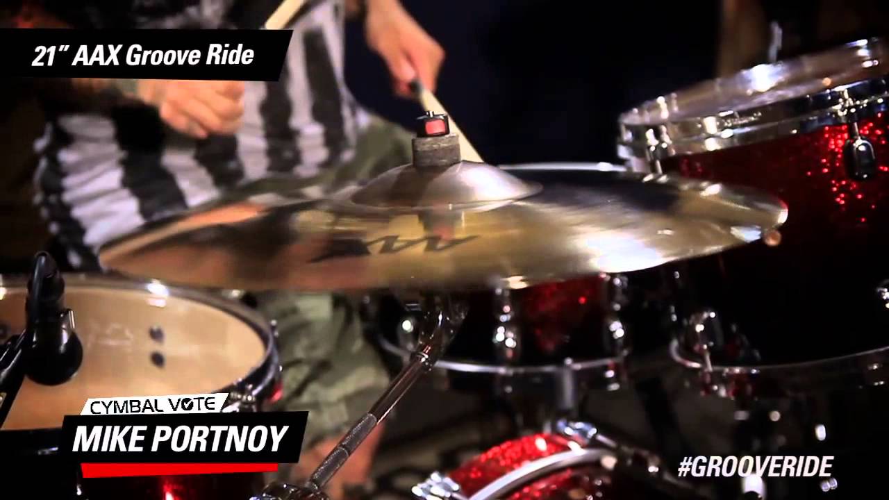 Cymbal Vote - Mike Portnoy - Demo - 21" AAX Groove Ride