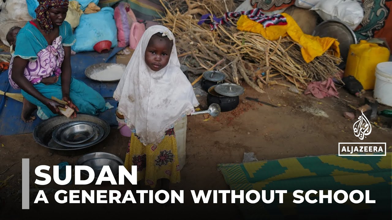 A generation without school: How war is reshaping childhood in Sudan