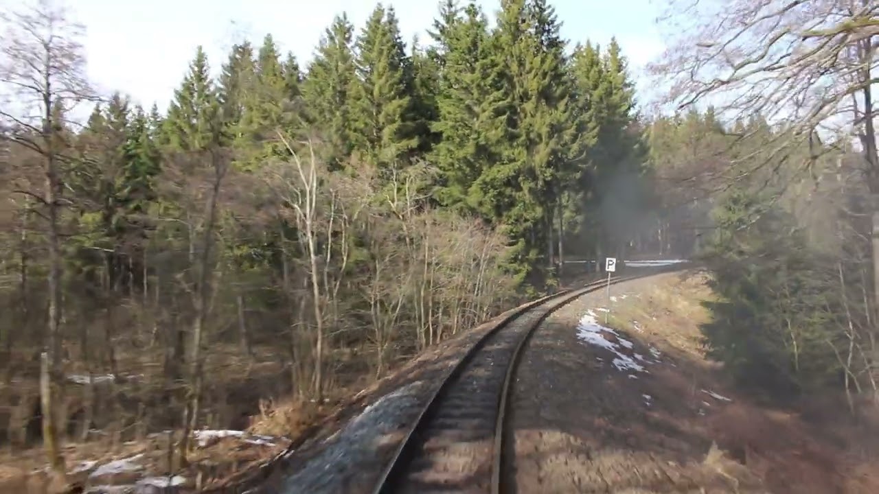 HSB Brockenbahn van Drei Annen Hohne naar Eisfelder Talmühle