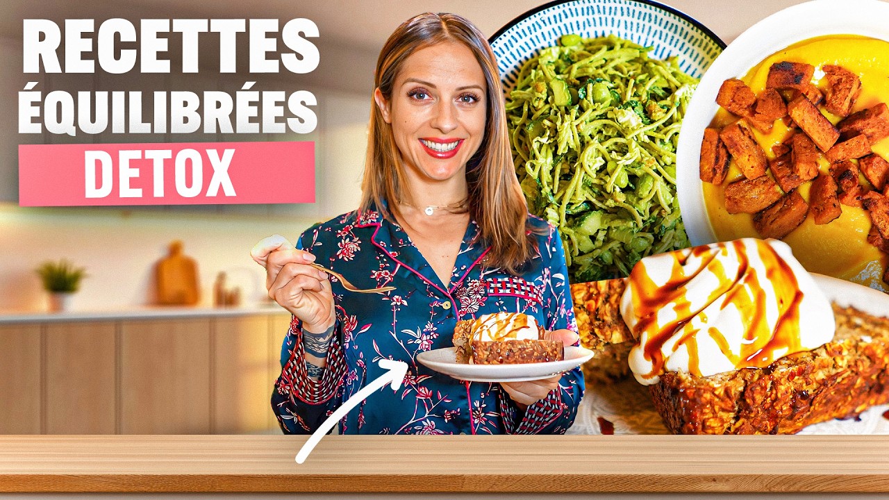 3 RECETTES SAINES et GOURMANDES pour une pleine forme et une digestion apaisée