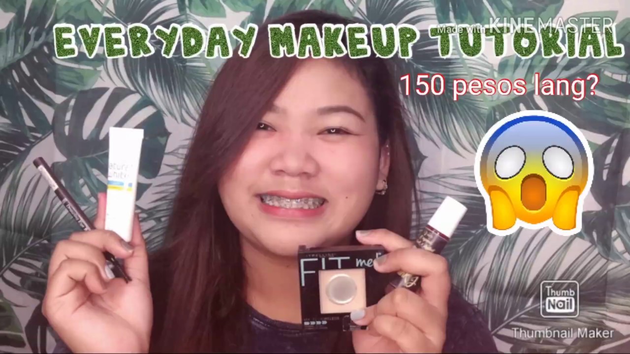 EVERYDAY MAKEUP TUTORIAL! [150 pesos]