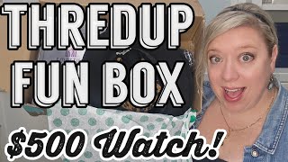 DESIGNER 😍 LELE SADOUGHI in this Thredup Fun Box Unboxing! #mysterybox