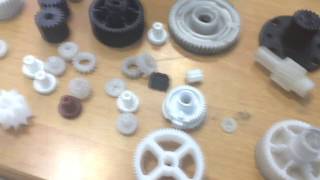 картинка: Шестерня на 3D принтере
