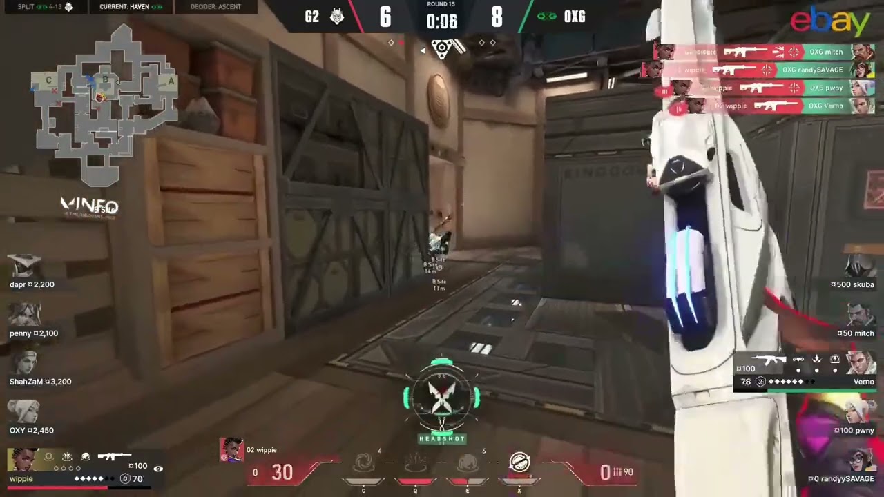 A cool Clutch by G2 wippie that won 1v4 easily!🤯