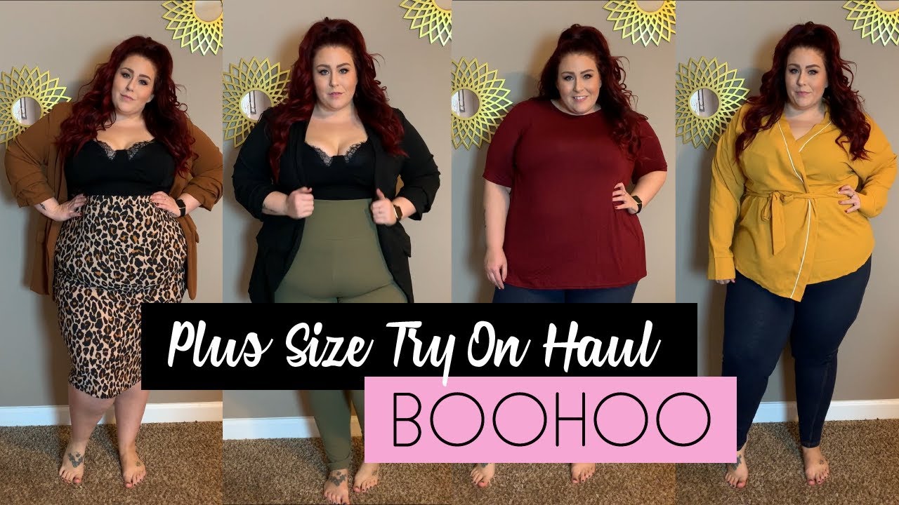 Plus Size Try On Haul - BooHoo Plus 