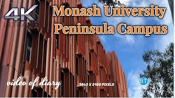 4K VIDEO Monash University Peninsula Campus VIC AUS (2019) 4k video UHD