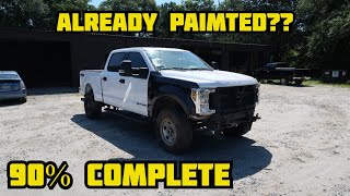 Rebuilding A Wrecked 2018 Ford F-250 Part 4