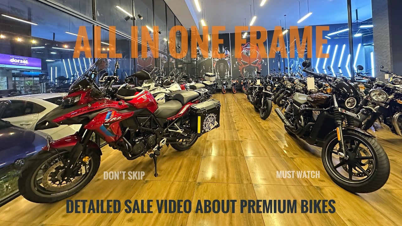 ഇത്രയും premium ബൈക്ക് ഒറ്റ frame ഇൽ🔥must watch detailed sale videos👍