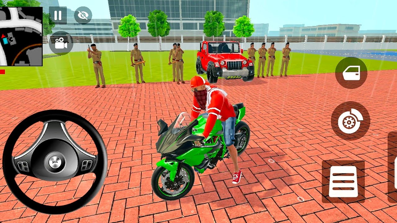 Ultimate Vehicle Collection In Indian Theft Auto Simulator - Franklin All modified bikes washing