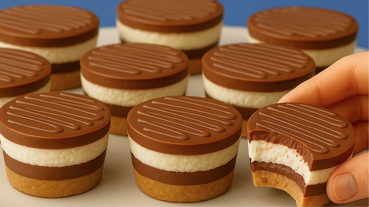 Новый простой десерт без выпечки за 10 минут! Быстрый рецепт домашнего десерта