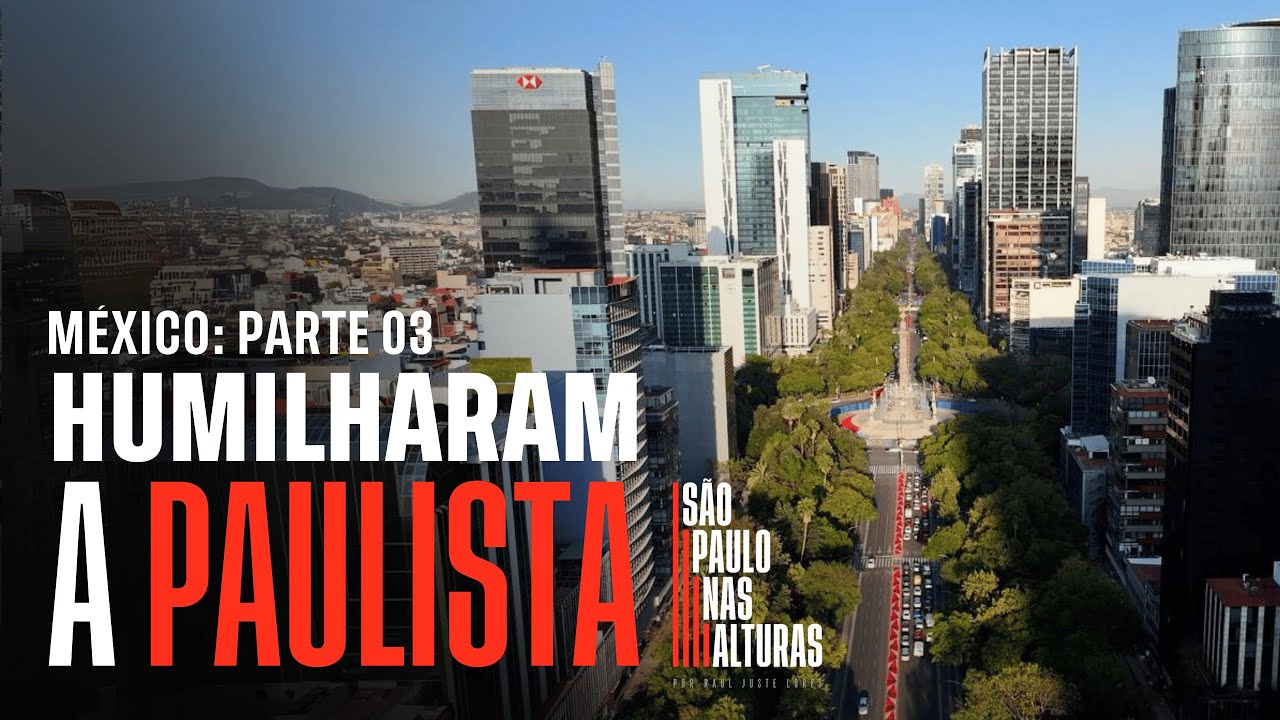 HUMILHARAM A PAULISTA | Avenida decadente vira ímã de arquitetura e urbanismo na Cidade do México