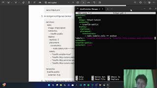 Deploy Aplikasi Berbasis Cluster Container DockerSwarm & Traefik Reverse Proxy #KomputasiAwanUDINUS
