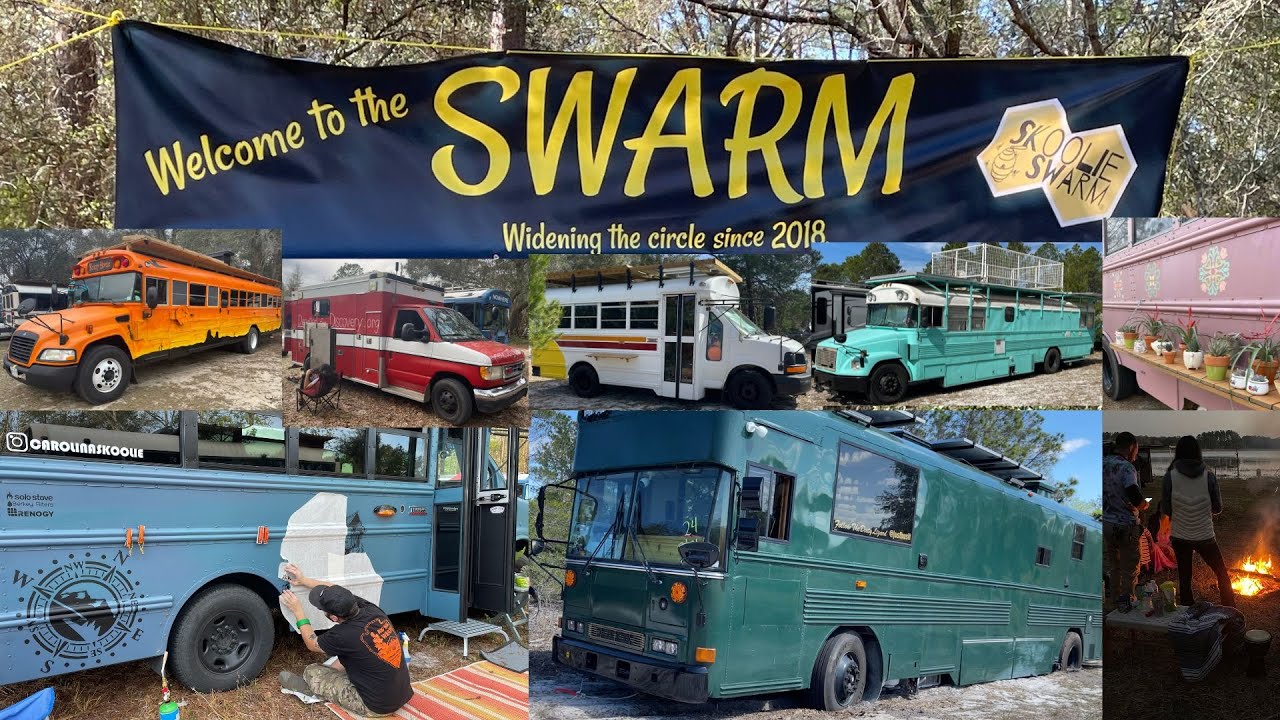 Skoolie Swarm 2023 Another Perspective YouTube